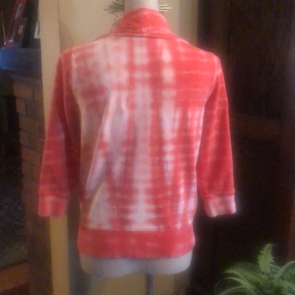 Tie Dye Silverwear 3/4 sleeve Jacket Size Small - Picture 3 of 10